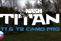 Nash Tackle Titan T1 & T2 Camo Pro SLO