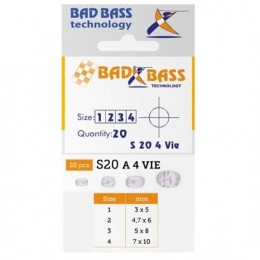 Bad Bass "Cross" perle S 20 4vie - Size 3